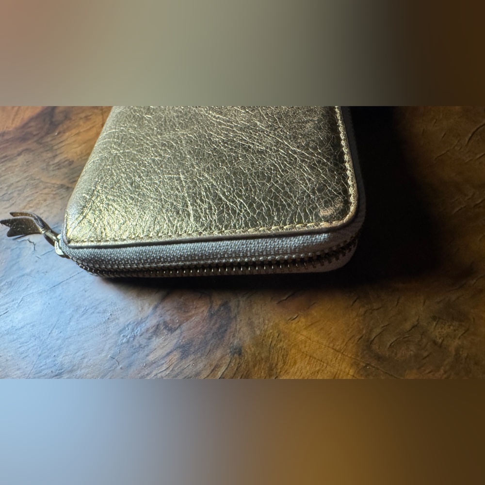 Comme de garçons Metallic Leather Wallet - Picture 13 of 16